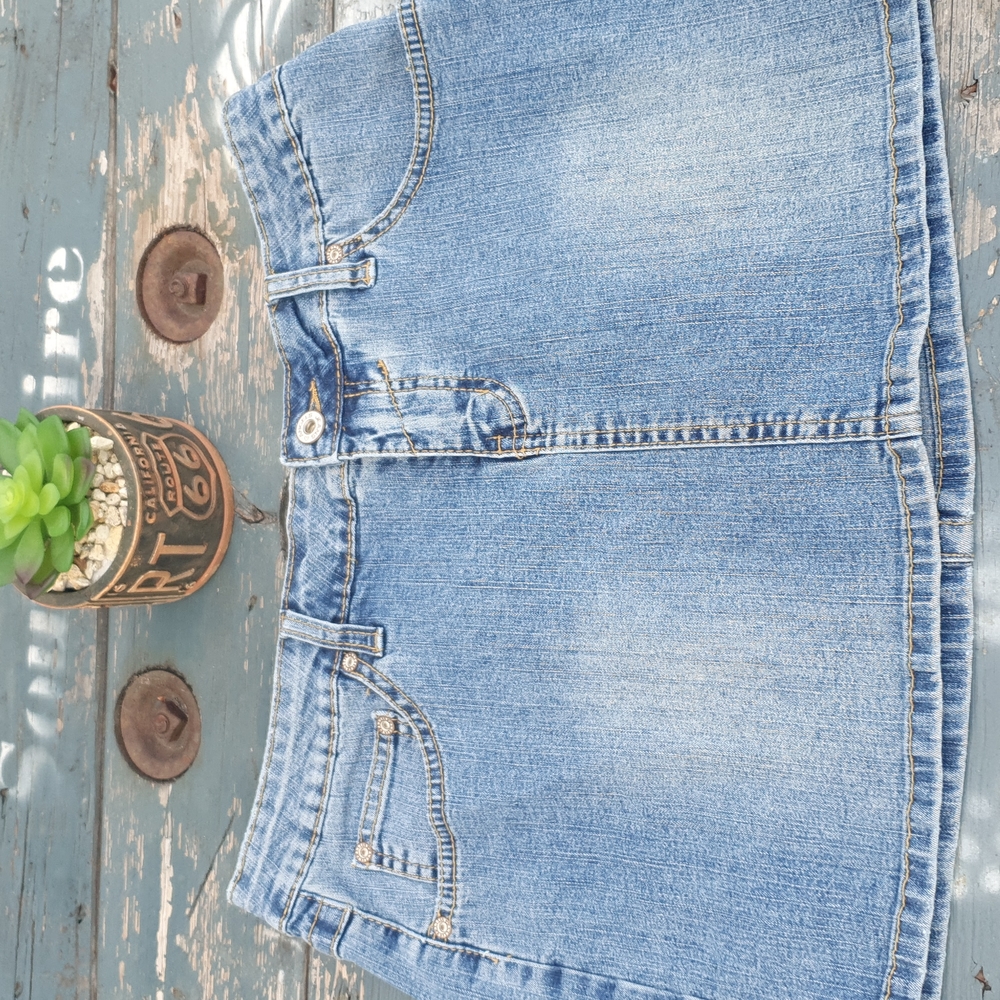 Angel's jean skirt